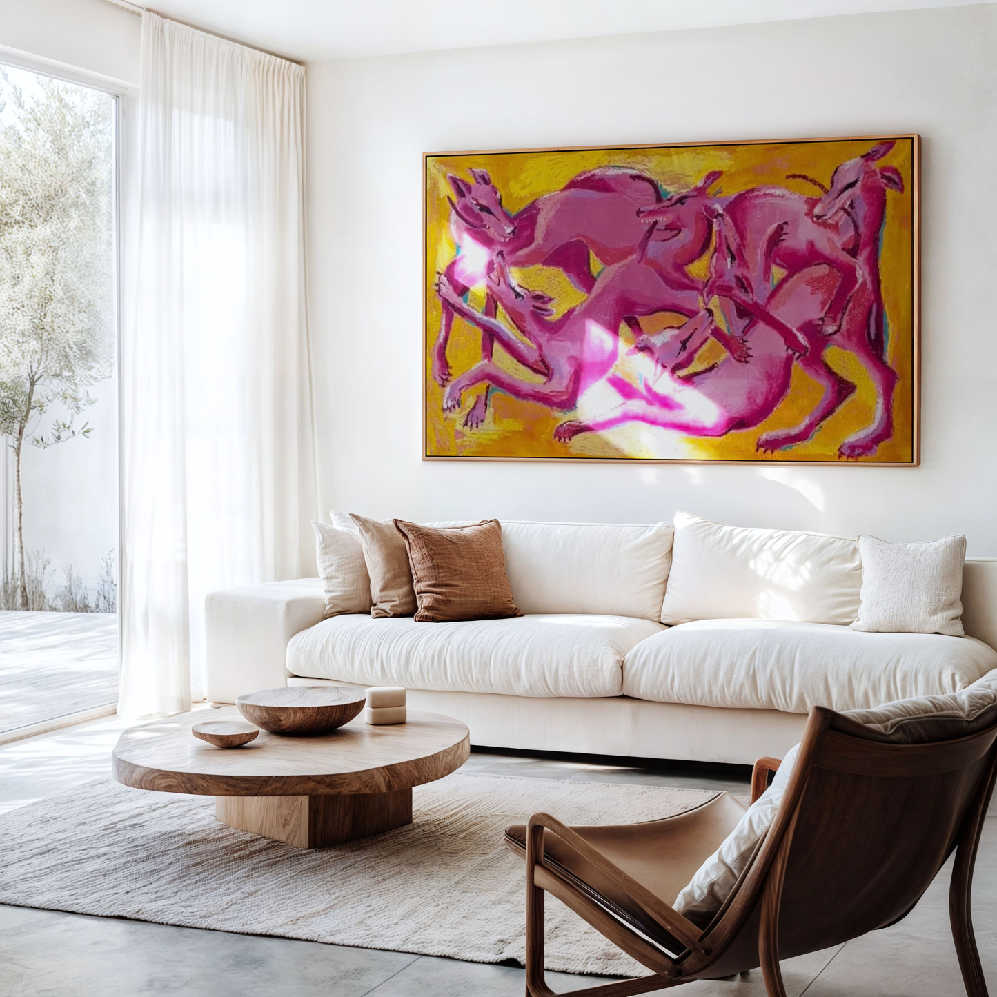 Lucys and Rayas - Original without frame