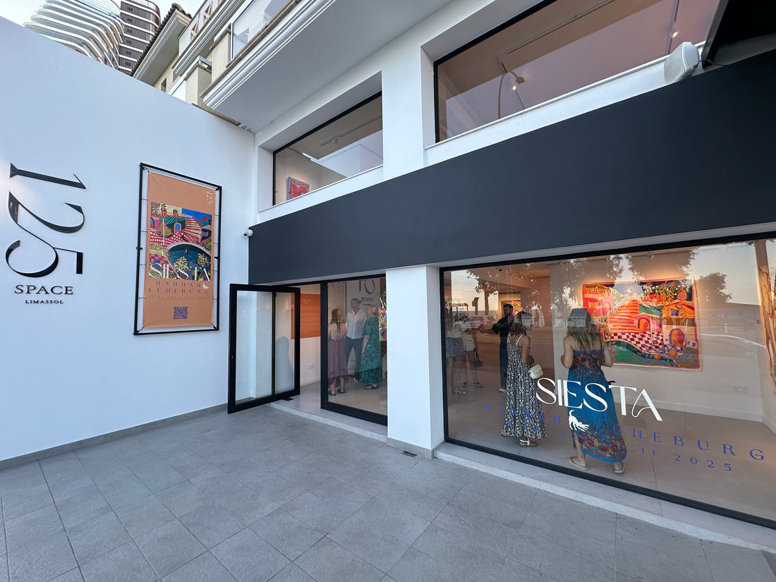 Debut Solo Exhibition at 125 Space in Cyprus