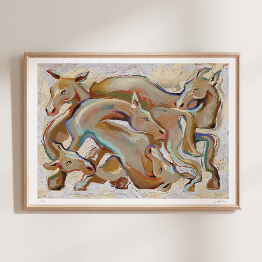 Akhal-Teke - Limited Edition Fine Art Print