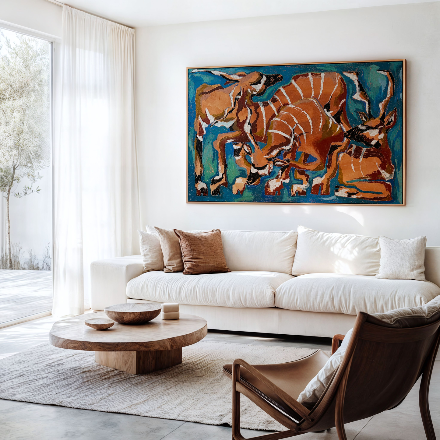 Mountain Bongos - Original without frame