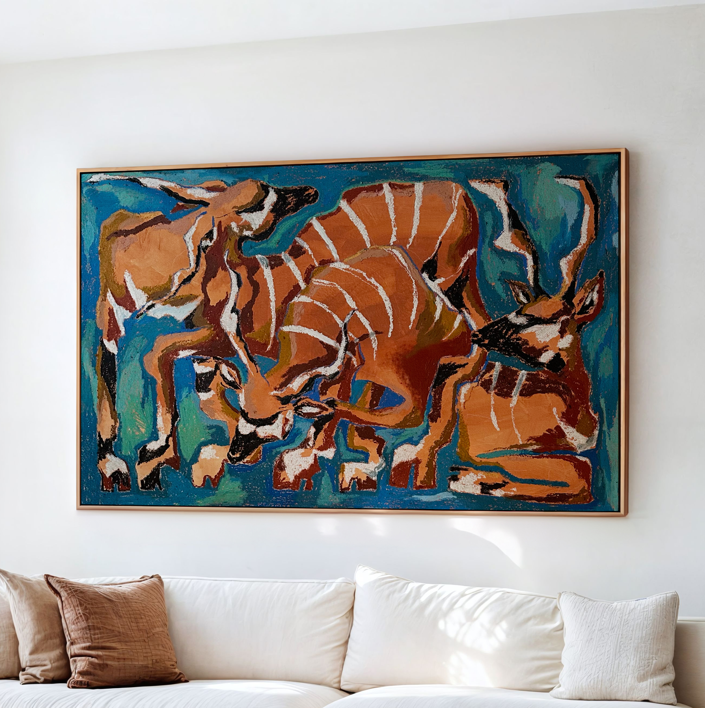 Mountain Bongos - Original without frame