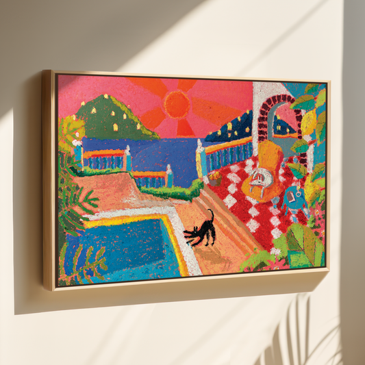 Cortijo Salo II - Original with frame