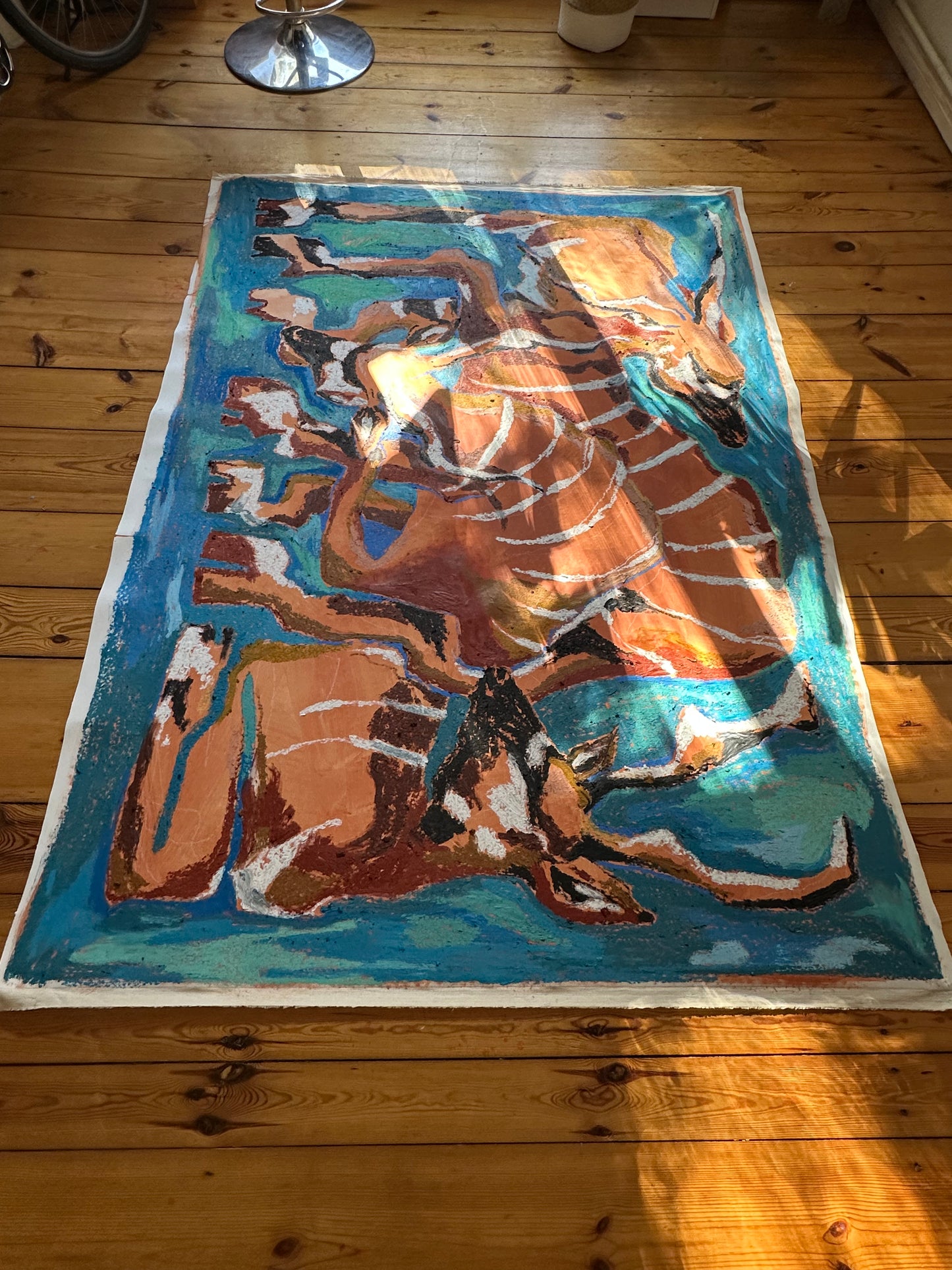 Mountain Bongos - Original without frame