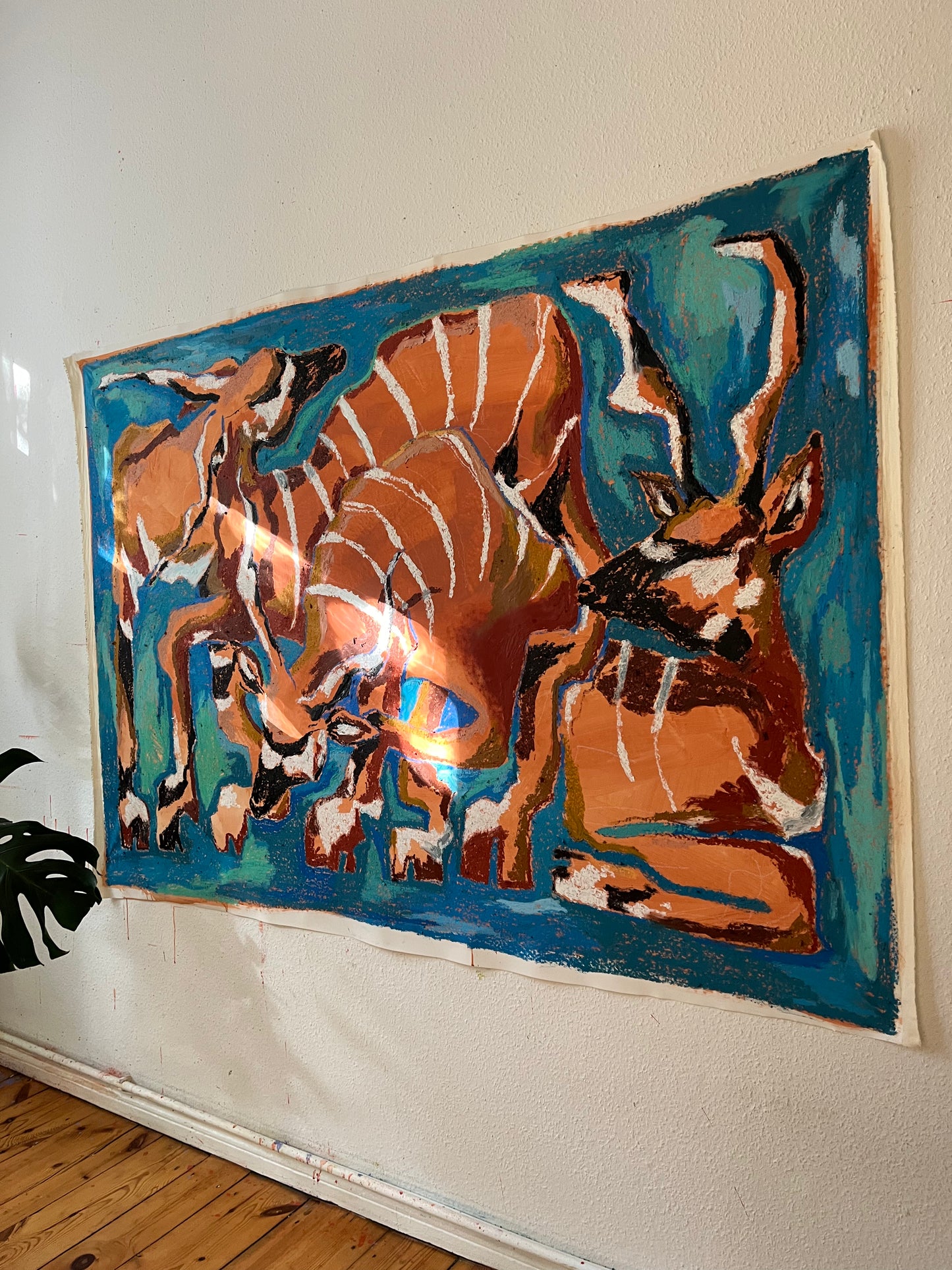 Mountain Bongos - Original without frame