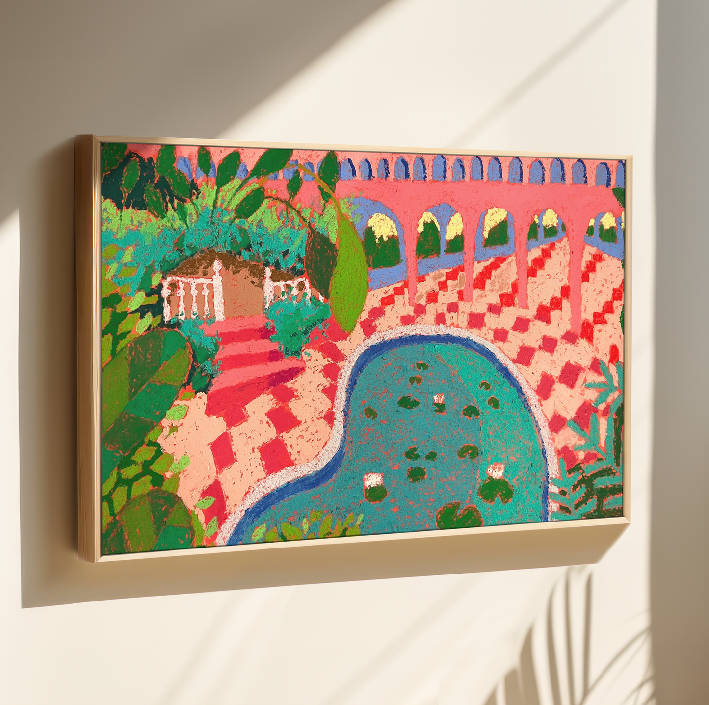 Giardino Scotto - Framed Original