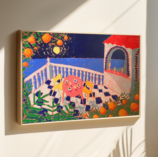 La Spezia - Framed Original