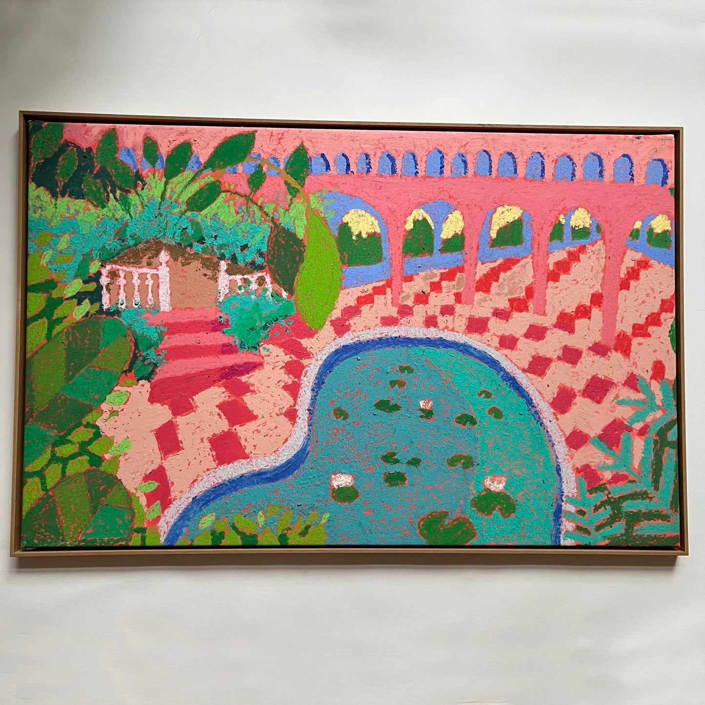 Giardino Scotto - Framed Original