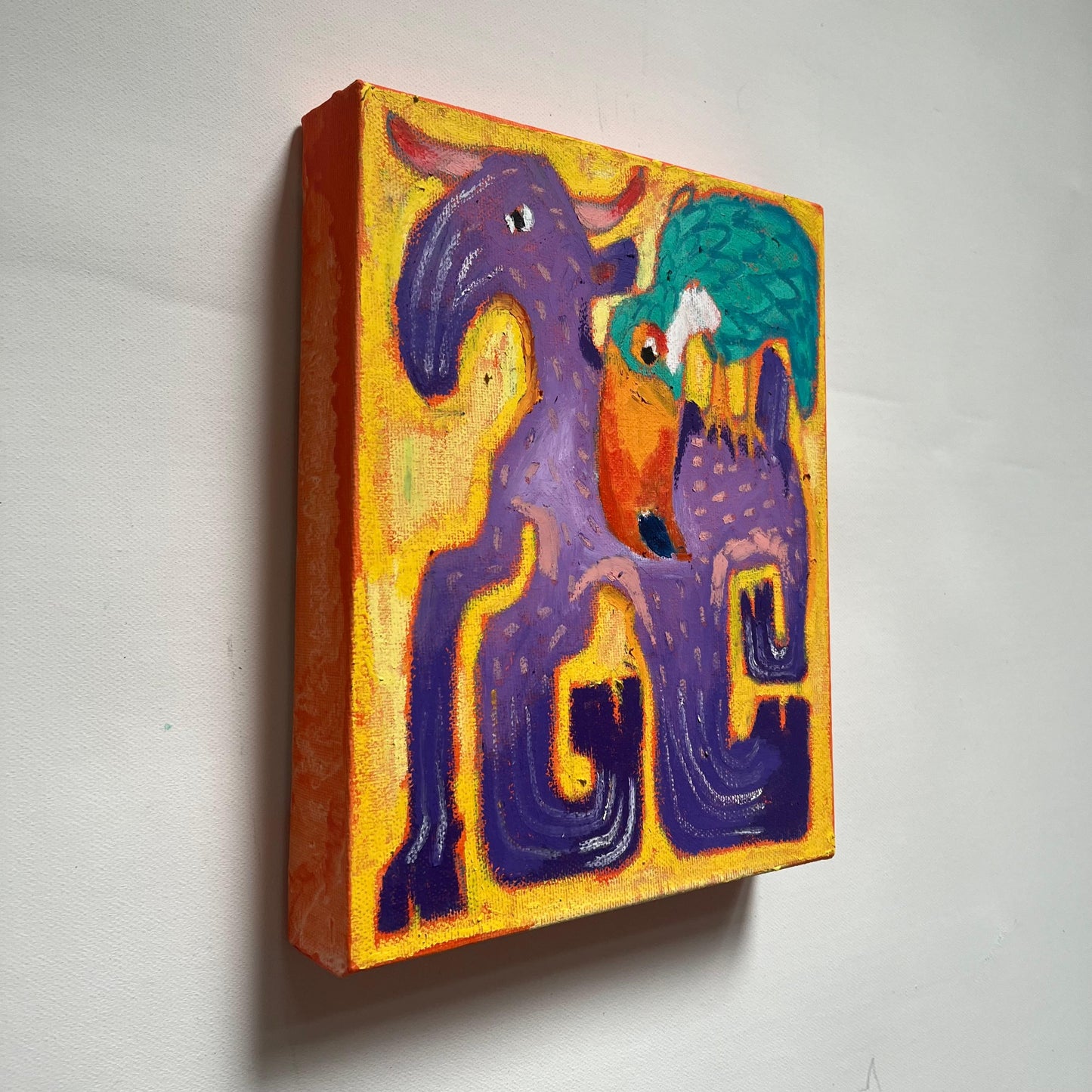 Saiga with toucan - Original